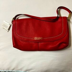 Coach wristlet Red